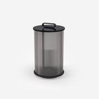 Greta Lampe Extérieure Cylindre en Acier Inoxydable Moderne - Neutralighting
