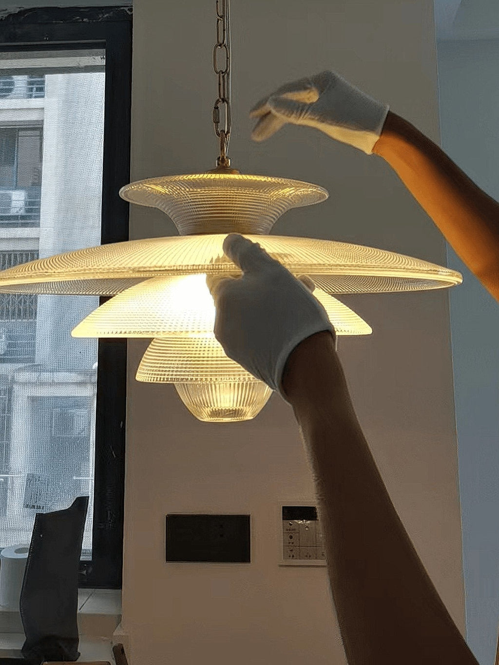 Cacariel Suspension en Verre Créativité Individuelle - Neutralighting