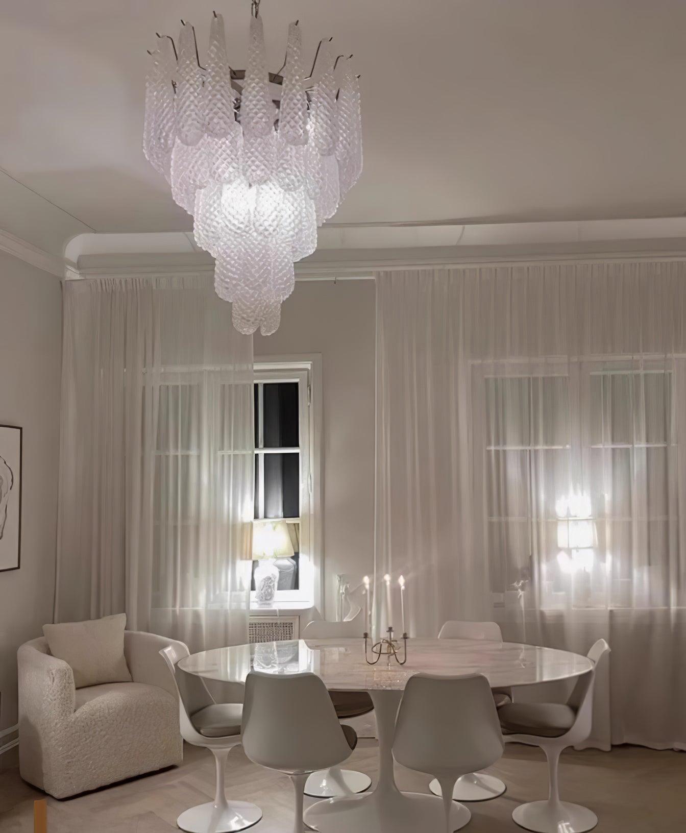 Zemaryra Chandelier en Verre Murano Luxueux - Neutralighting