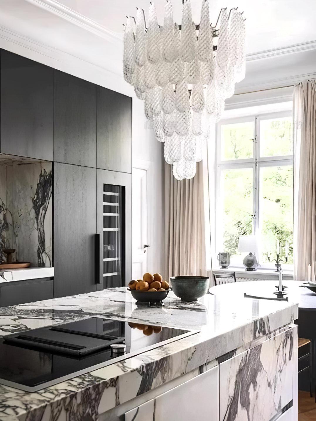 Zemaryra Chandelier en Verre Murano Luxueux - Neutralighting