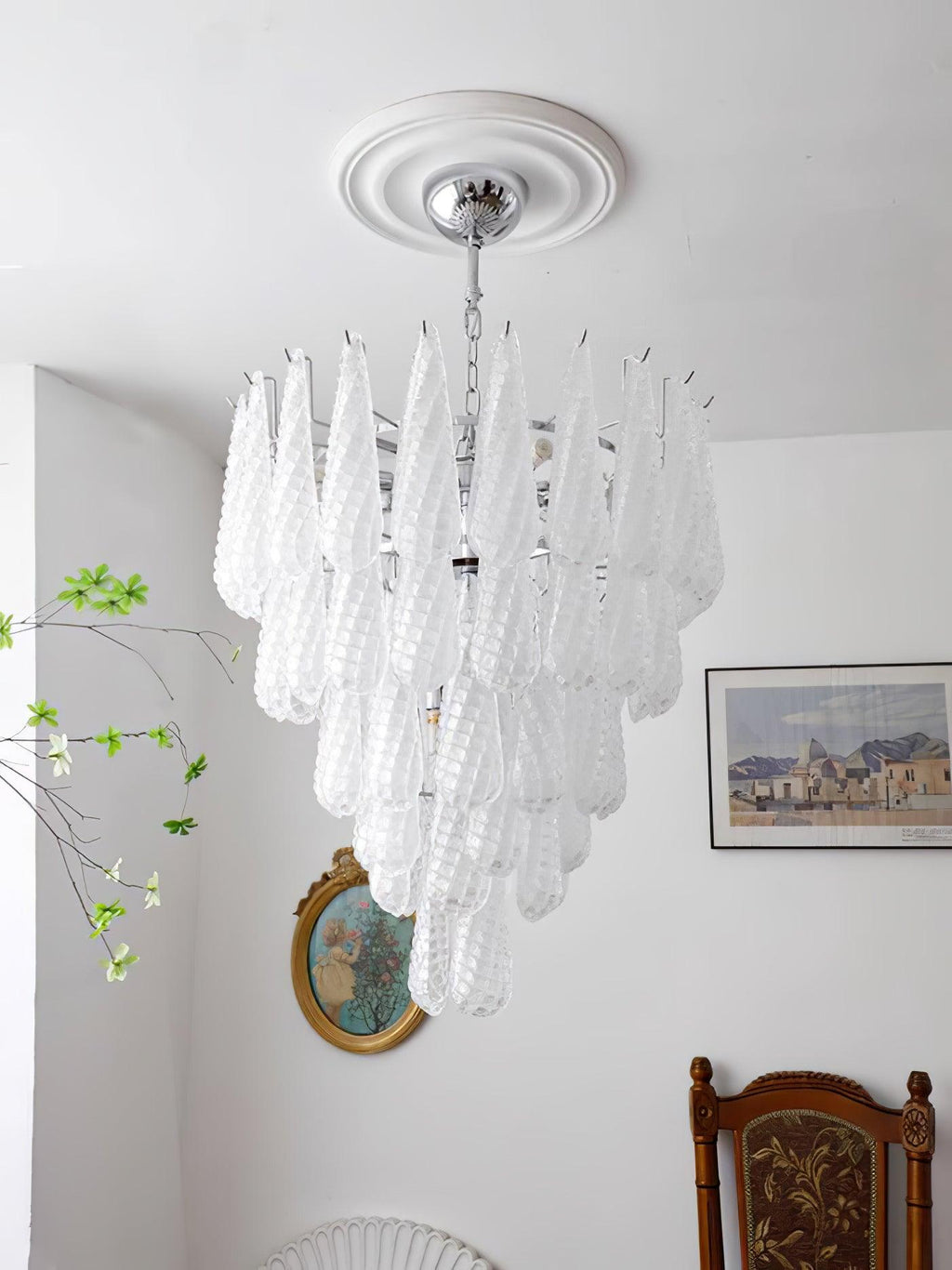 Zemaryra Chandelier en Verre Murano Luxueux - Neutralighting