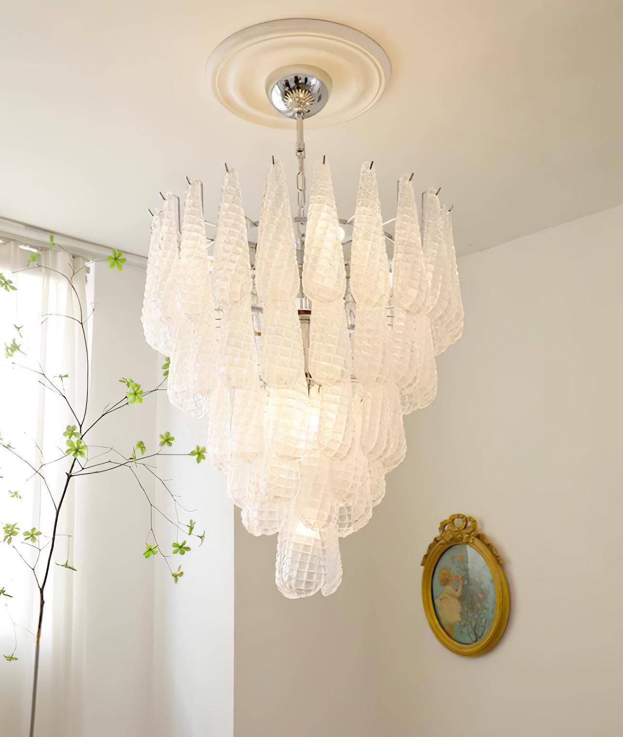 Zemaryra Chandelier en Verre Murano Luxueux - Neutralighting