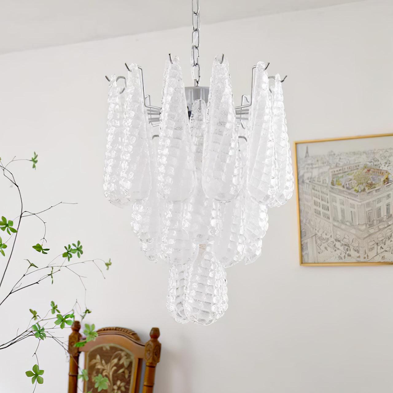 Zemaryra Chandelier en Verre Murano Luxueux - Neutralighting