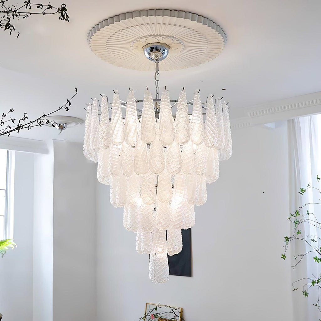 Zemaryra Chandelier en Verre Murano Luxueux - Neutralighting