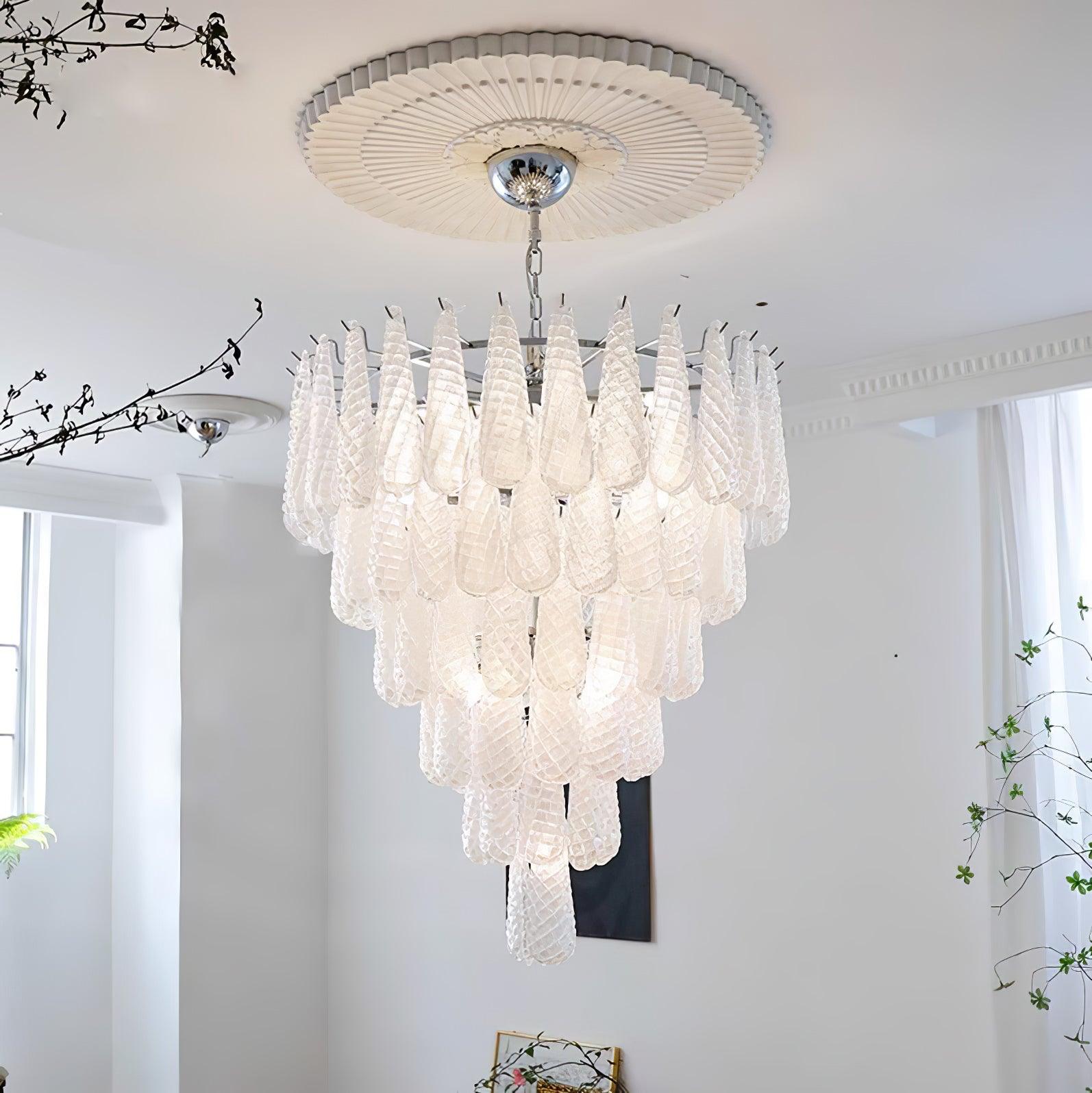 Zemaryra Chandelier en Verre Murano Luxueux - Neutralighting