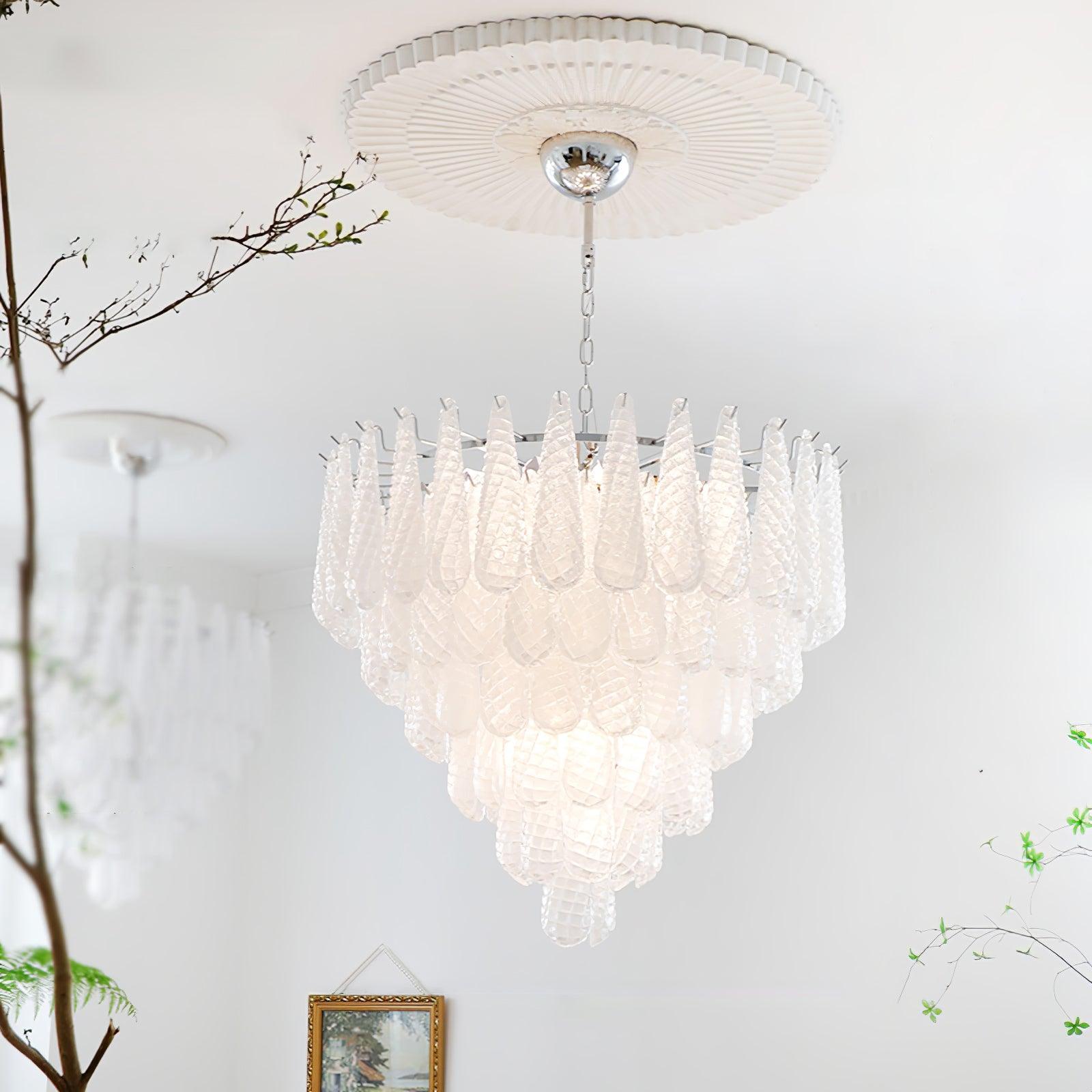Zemaryra Chandelier en Verre Murano Luxueux - Neutralighting