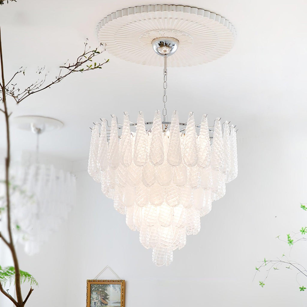 Zemaryra Chandelier en Verre Murano Luxueux - Neutralighting