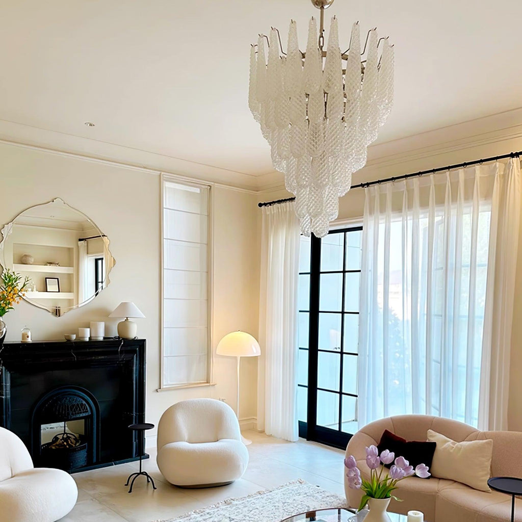 Zemaryra Chandelier en Verre Murano Luxueux - Neutralighting