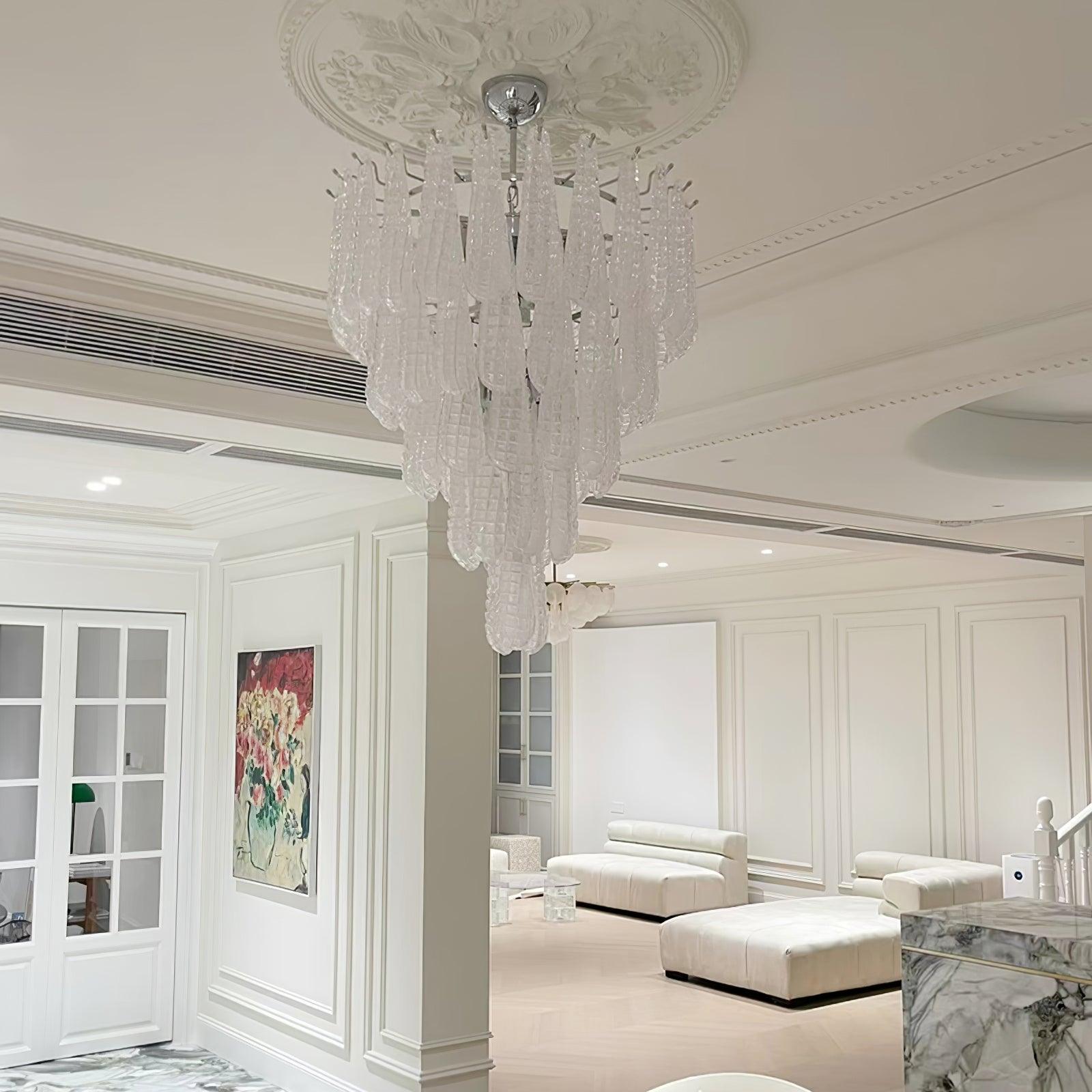 Zemaryra Chandelier en Verre Murano Luxueux - Neutralighting