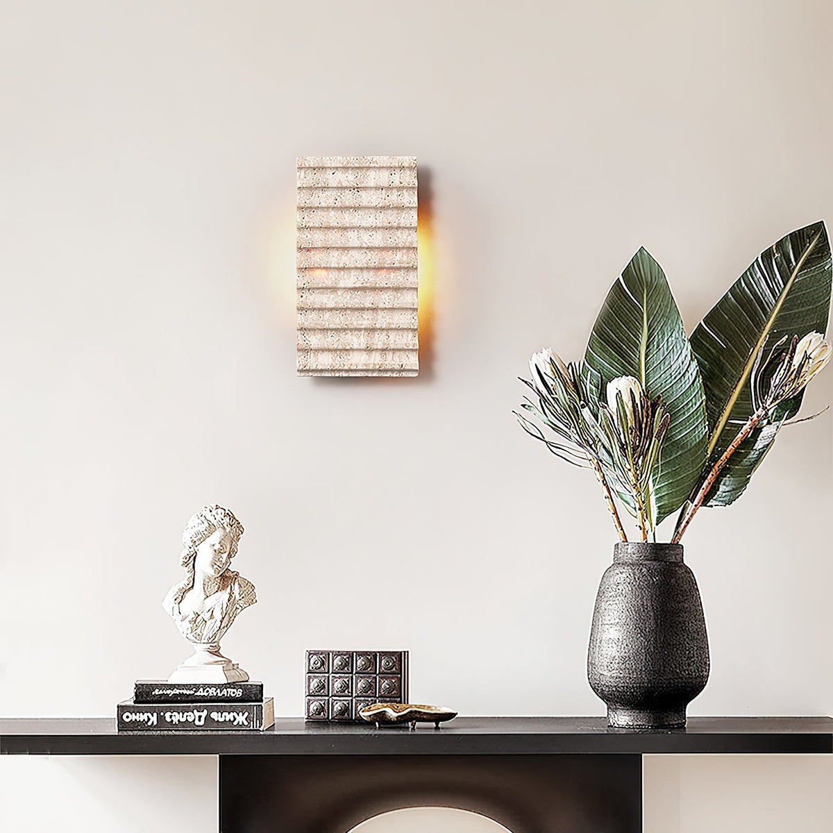 Othaus Applique Murale Travertin Beige Moderne - Neutralighting