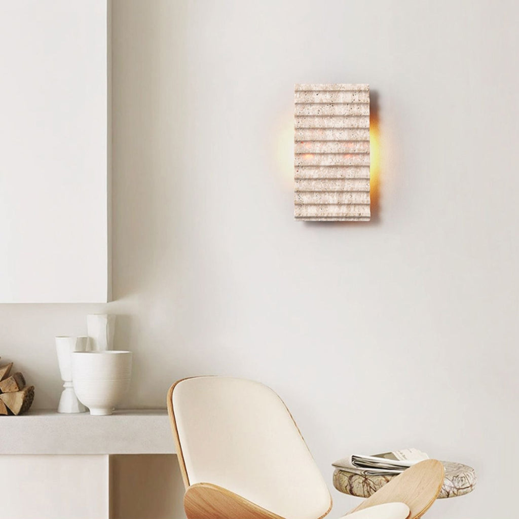 Othaus Applique Murale Travertin Beige Moderne - Neutralighting