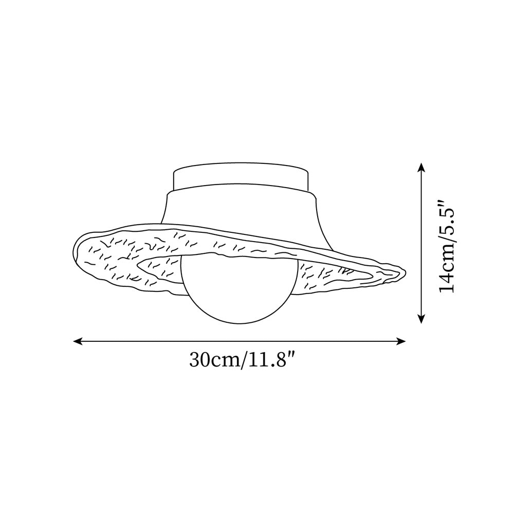 Plafonnier Nivra Chapeau - Neutralighting