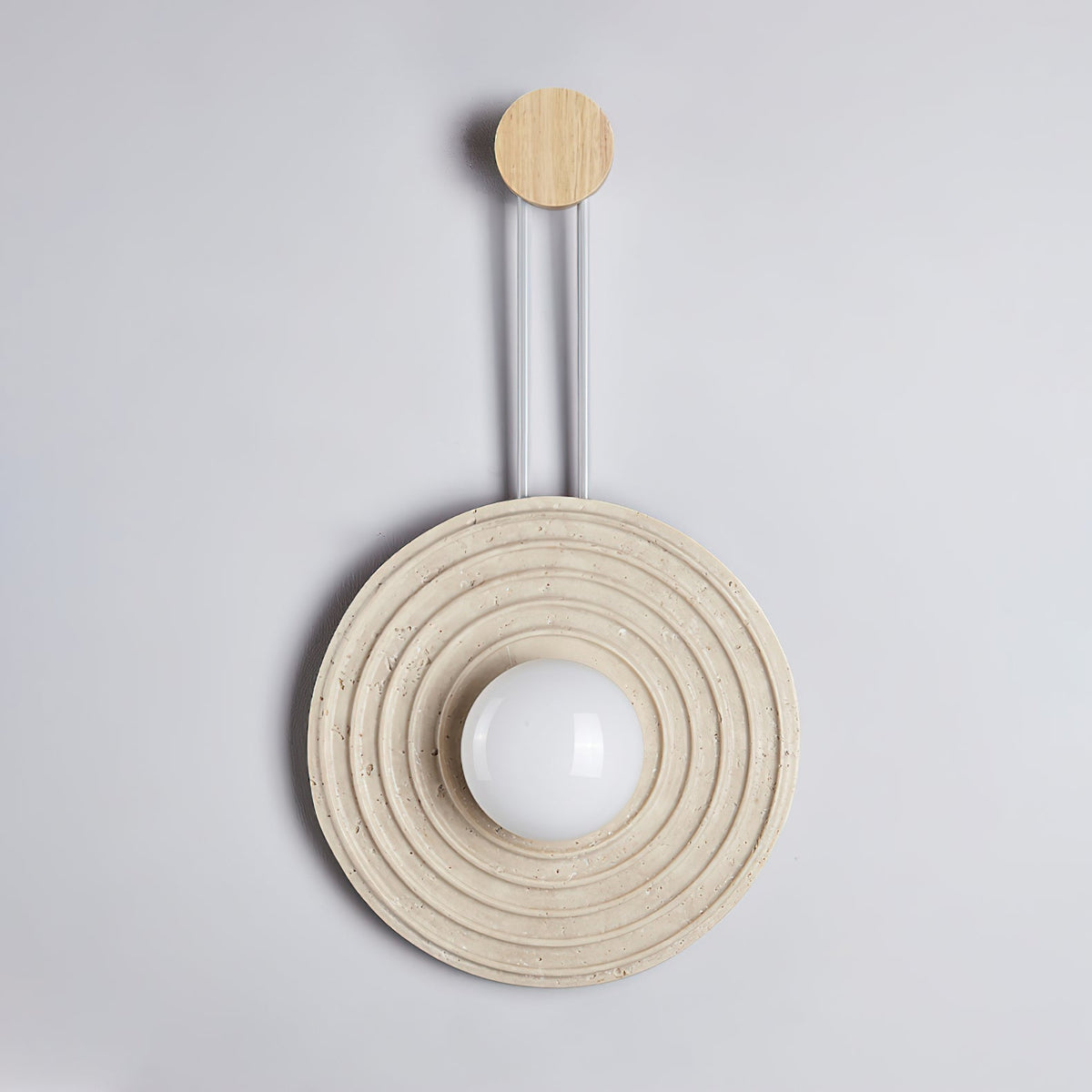 Isoror Applique Murale en Travertin Anneau Spirale - Neutralighting