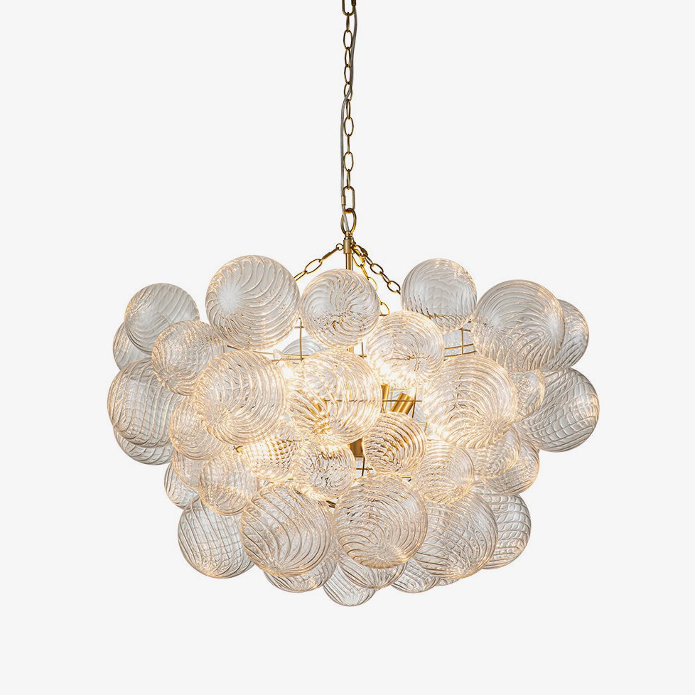 Aurora Lustre Moderne en Verre Boule Bulle - Neutralighting