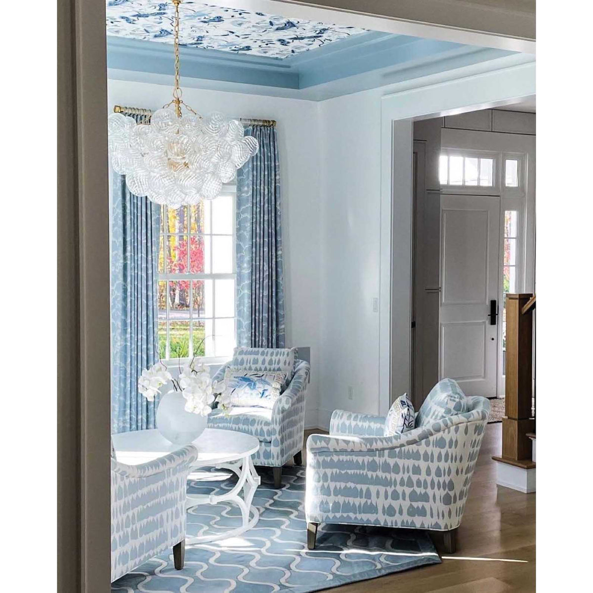 Aurora Lustre Moderne en Verre Boule Bulle - Neutralighting