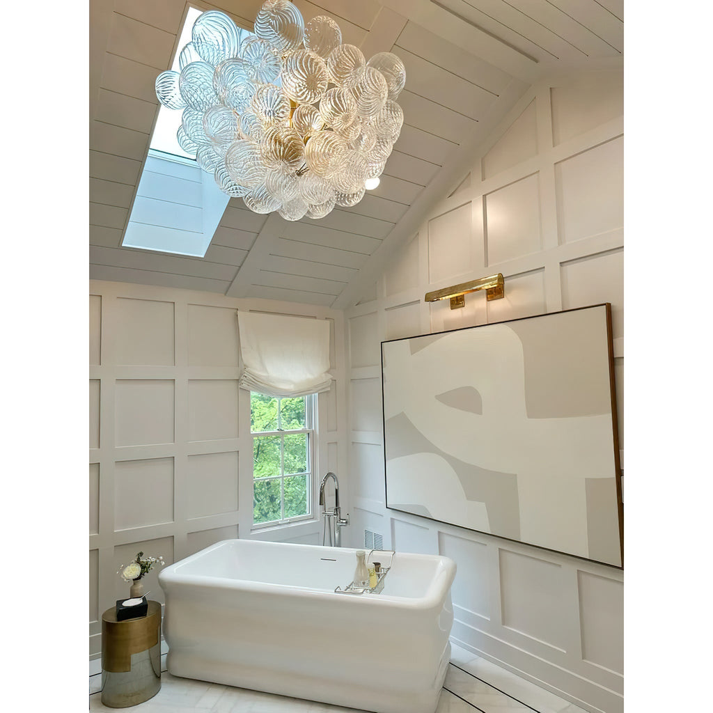 Aurora Lustre Moderne en Verre Boule Bulle - Neutralighting