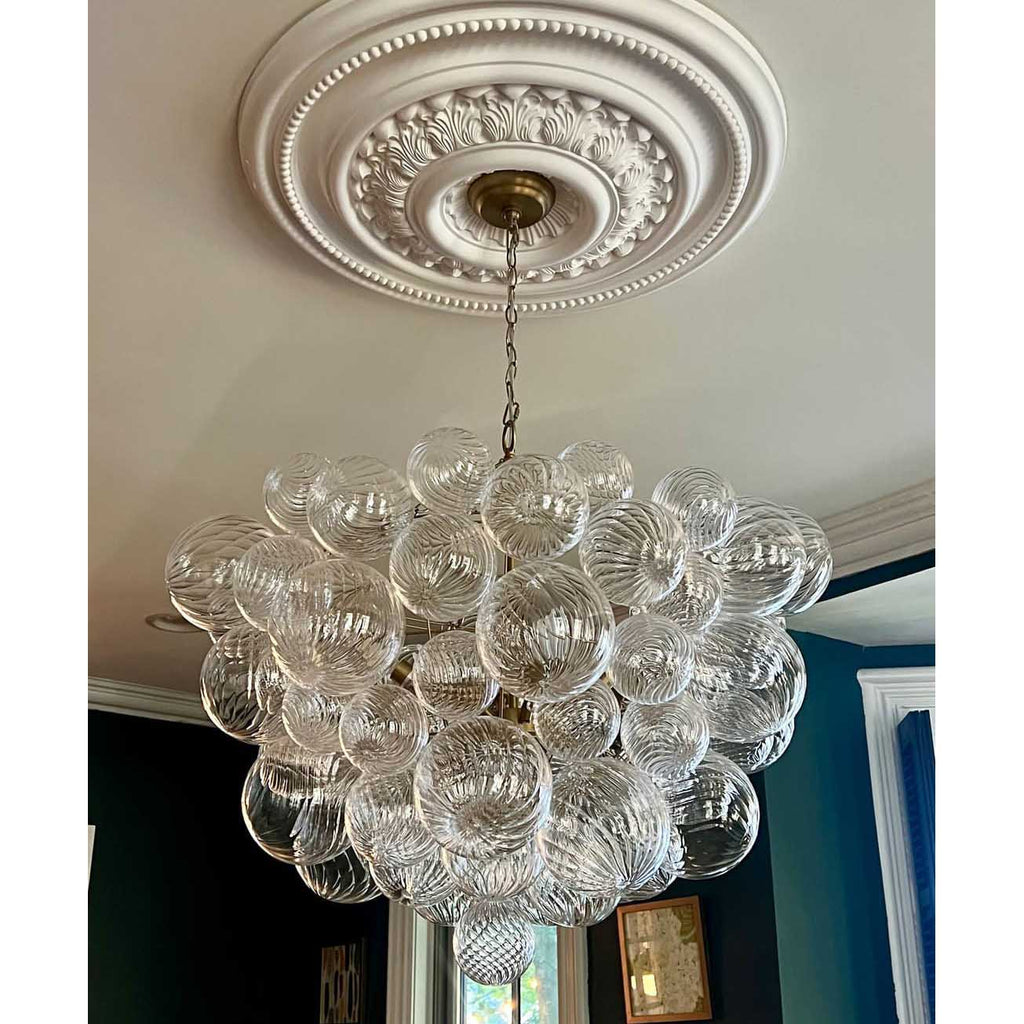 Aurora Lustre Moderne en Verre Boule Bulle - Neutralighting