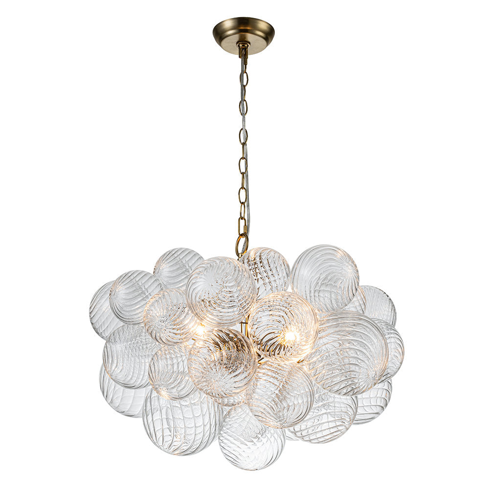 Aurora Lustre Moderne en Verre Boule Bulle - Neutralighting