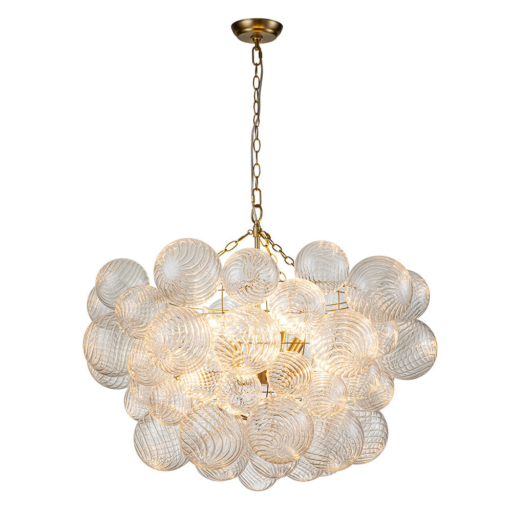 Aurora Lustre Moderne en Verre Boule Bulle - Neutralighting