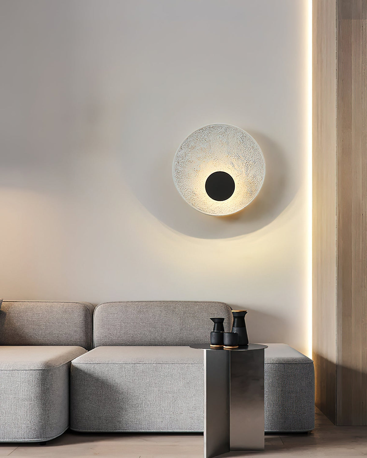 Vosolir Applique Murale Résine Art Minimaliste Moderne - Neutralighting
