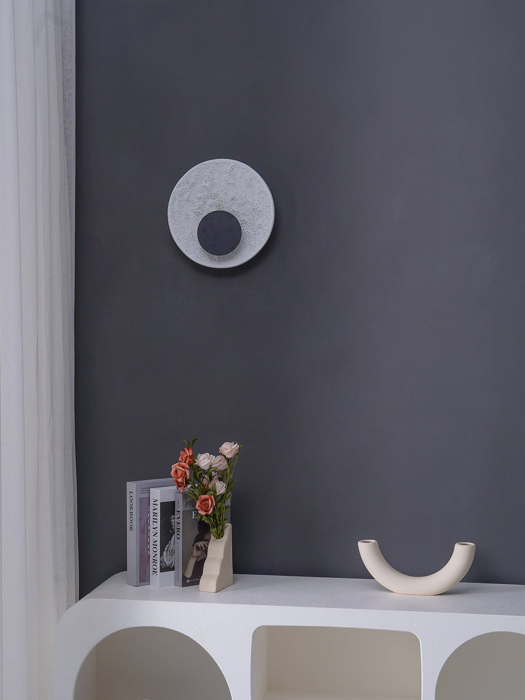 Vosolir Applique Murale Résine Art Minimaliste Moderne - Neutralighting