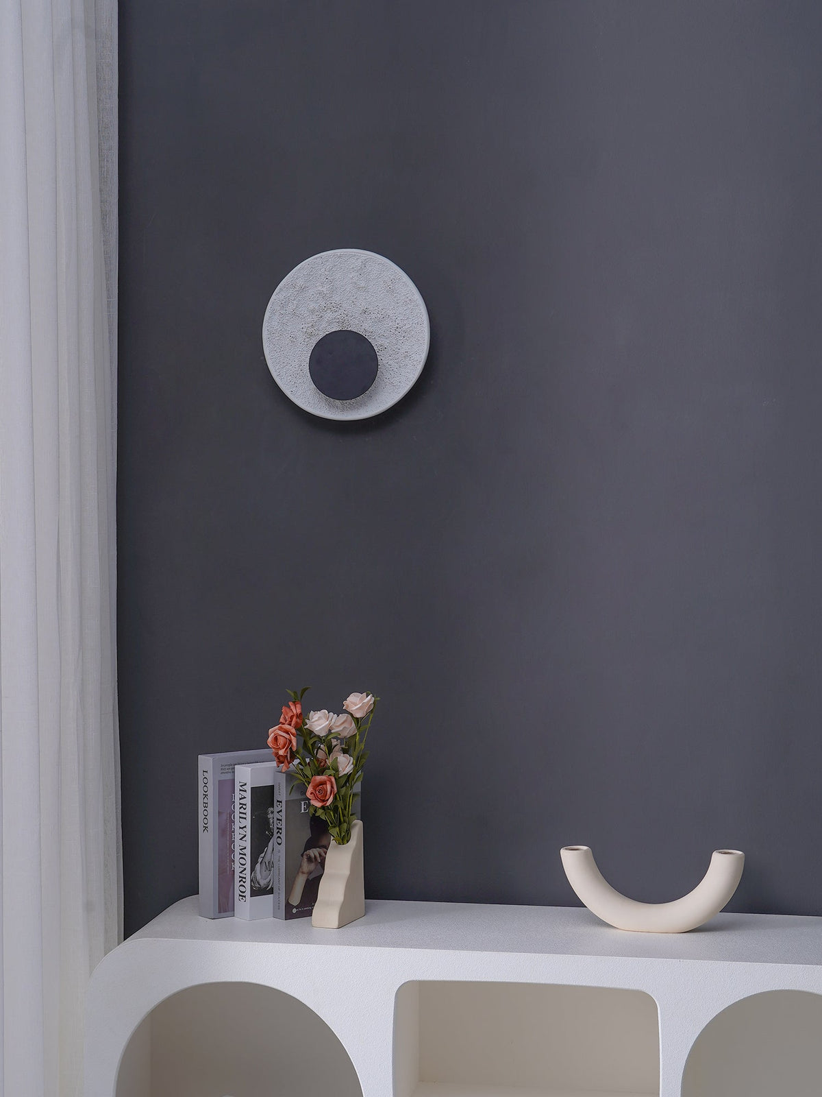 Vosolir Applique Murale Résine Art Minimaliste Moderne - Neutralighting