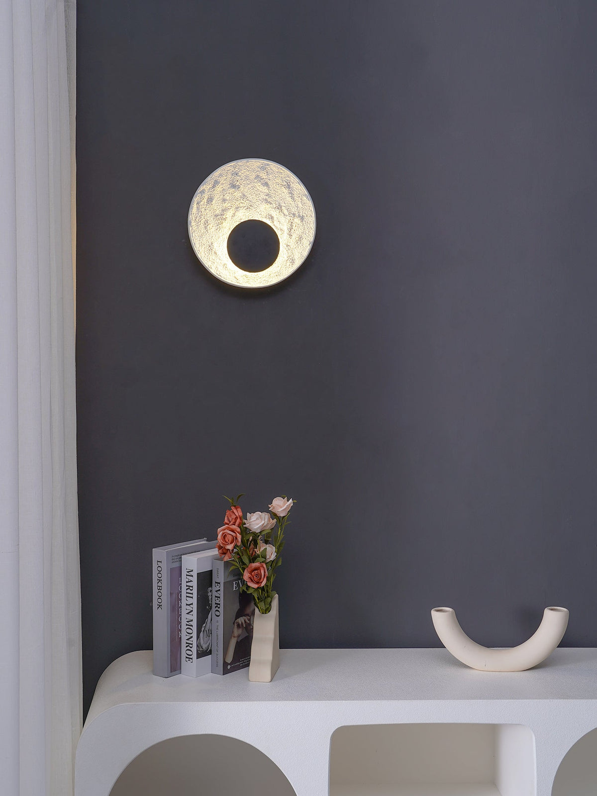 Vosolir Applique Murale Résine Art Minimaliste Moderne - Neutralighting