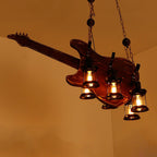 Lustra Suspension en Bois Vintage - Neutralighting