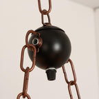 Lustra Suspension en Bois Vintage - Neutralighting