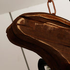 Lustra Suspension en Bois Vintage - Neutralighting