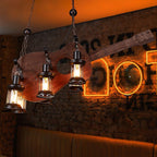 Lustra Suspension en Bois Vintage - Neutralighting