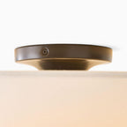 Lina Plafonnier design en tissu à double cône - Neutralighting