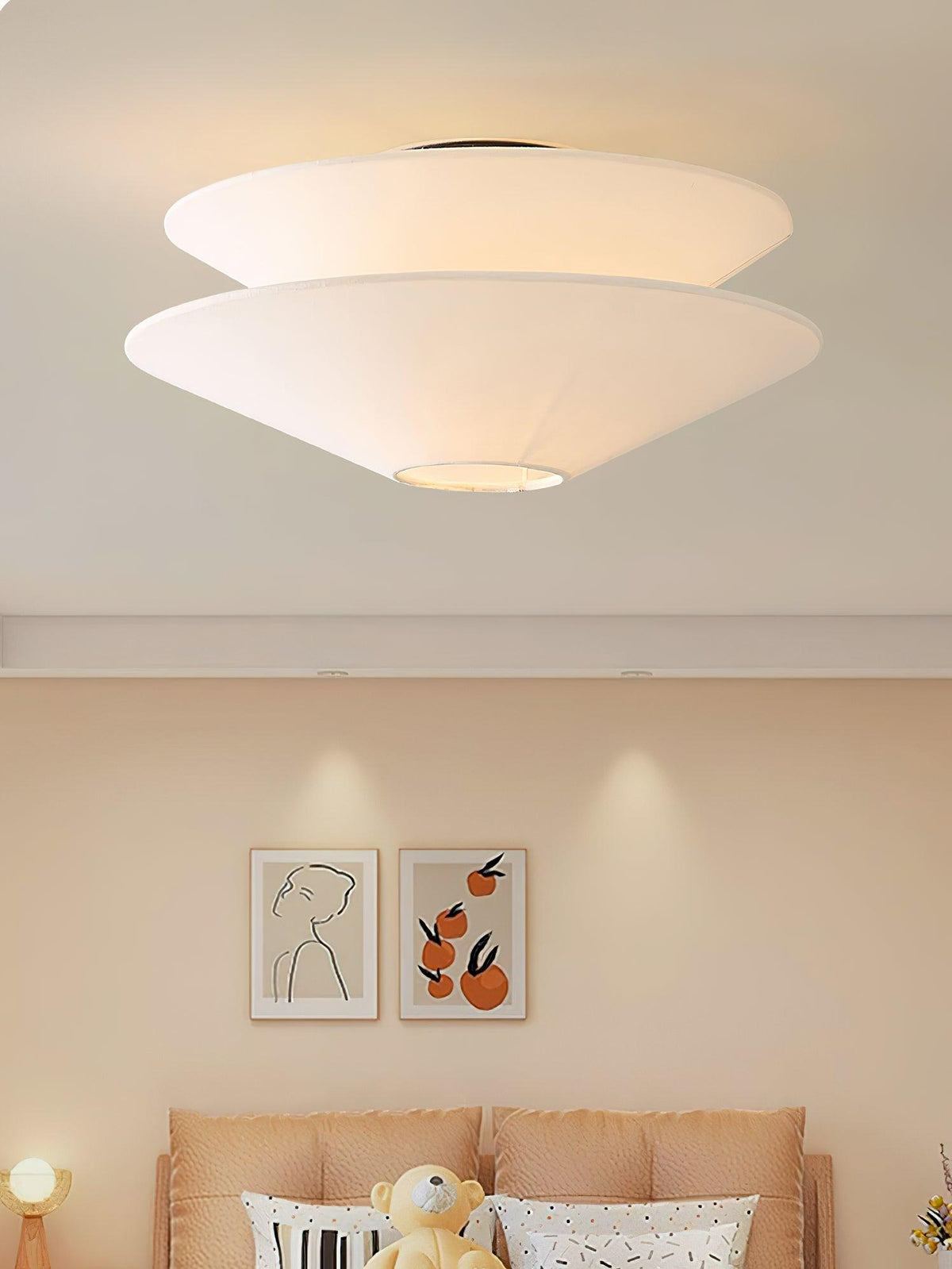Eon Plafonnier encastré en tissu Nordic Art - Neutralighting