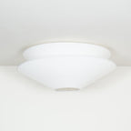 Lina Plafonnier design en tissu à double cône - Neutralighting