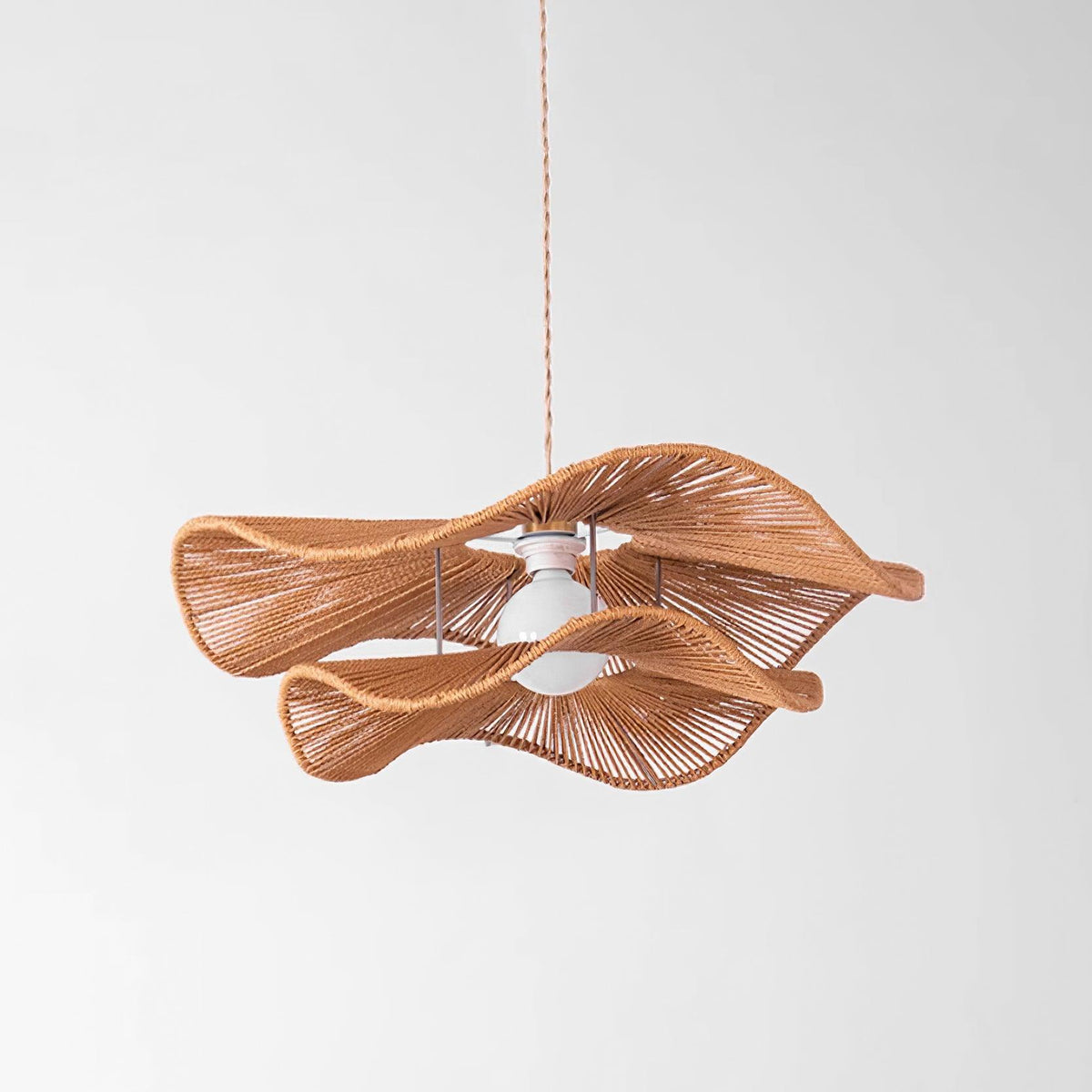 Ondra Lampe Pendante Vague Rattan - Neutralighting