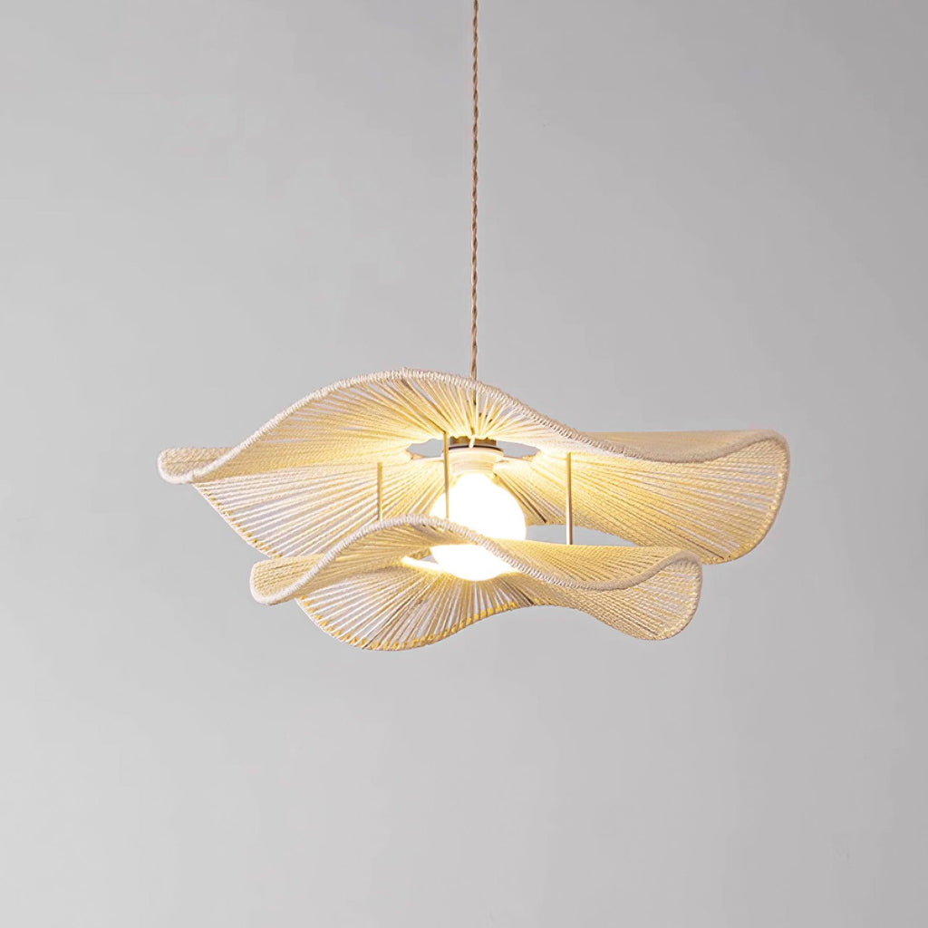 Ondra Lampe Pendante Vague Rattan - Neutralighting