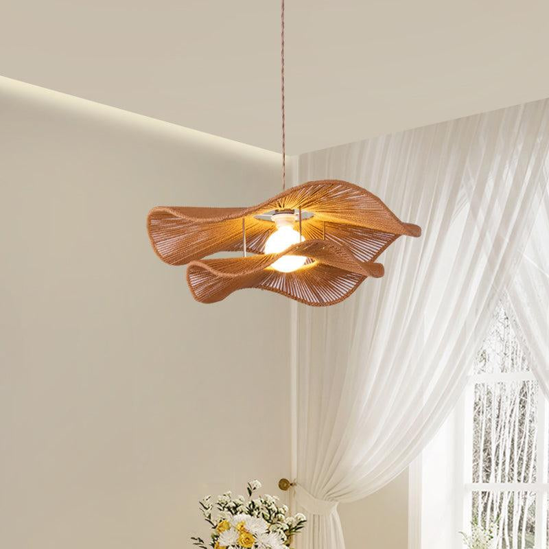 Ondra Lampe Pendante Vague Rattan - Neutralighting