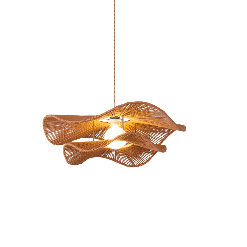 Ondra Lampe Pendante Vague Rattan - Neutralighting