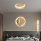 Lustra Applique Murale Plâtre Lune - Neutralighting