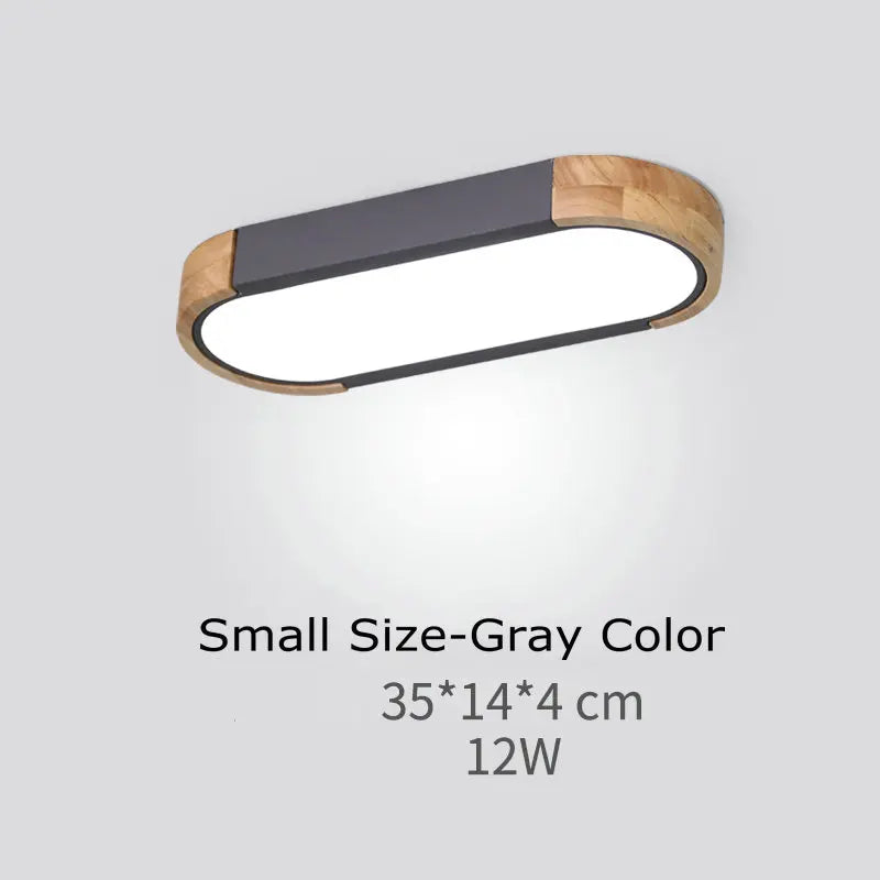 Plafonnier — Nordique long 3 coul fermentation gradation LED lampe