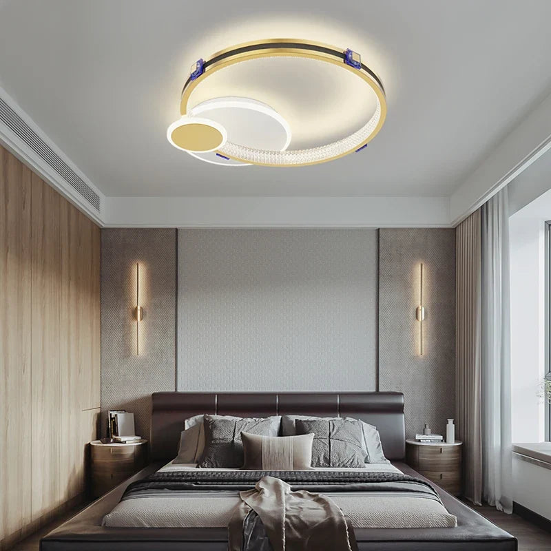 Plafonnier led design idéal pour tous les espaces intérieurs Maxence Clarté en Aluminium - Lignes Dessinées & Décor Raffiné