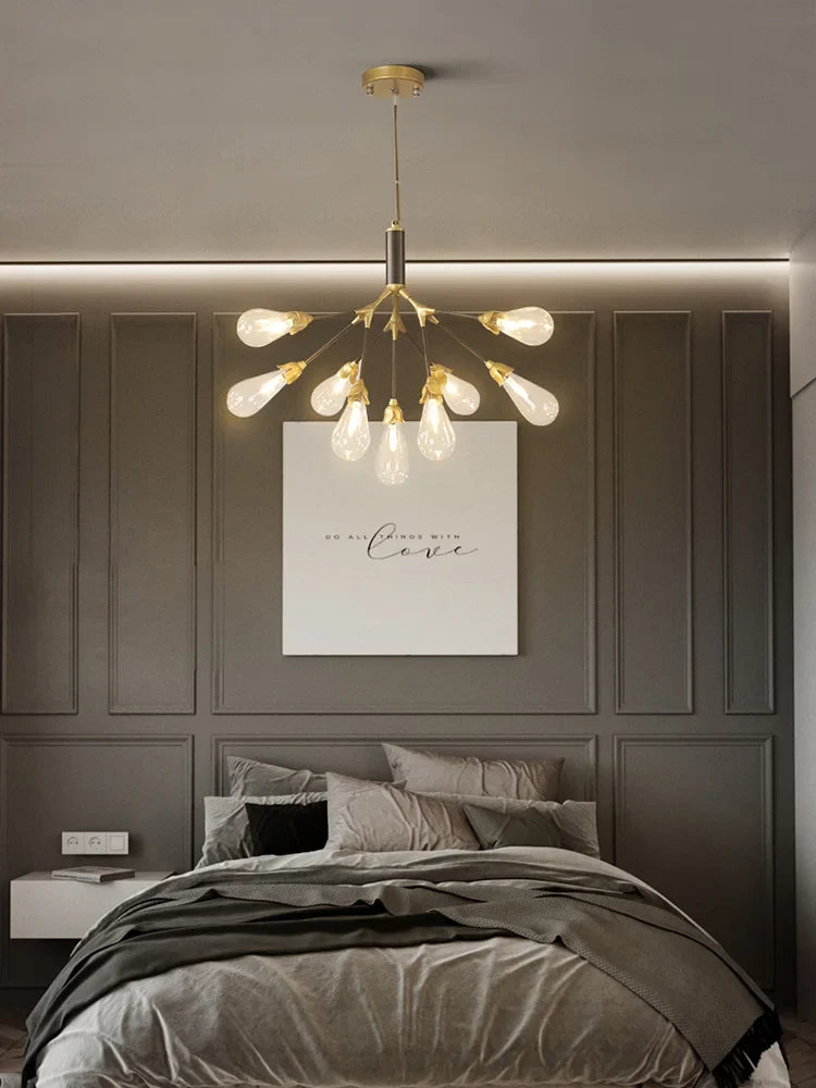 Lustre — Luciole design post-moderne pour intérieur élégant et créatif