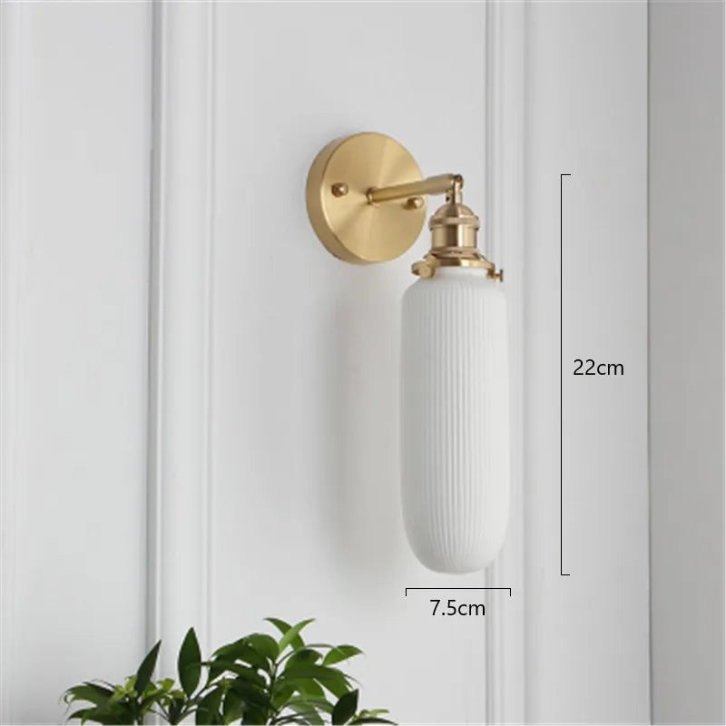 Applique murale en porcelaine blanche design nordique élégant pour intérieur Lucine Essence - Matière Expressive & Décor Raffiné