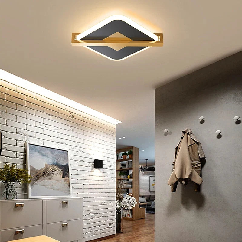 Plafonnier led moderne pour éclairage intérieur style nordique Salomé Cadence - Esprit Épuré & Harmonie Intérieure
