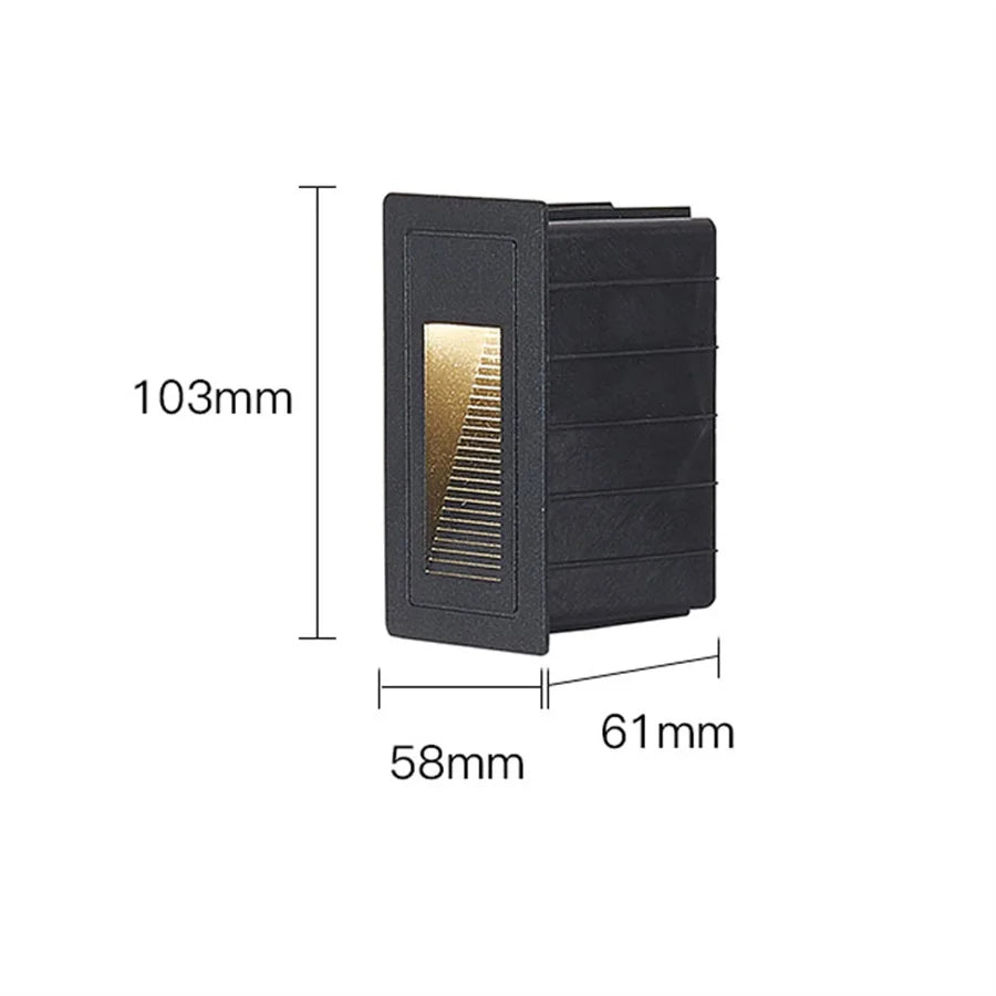 Applique murale — LED étanche pour jardin et escaliers