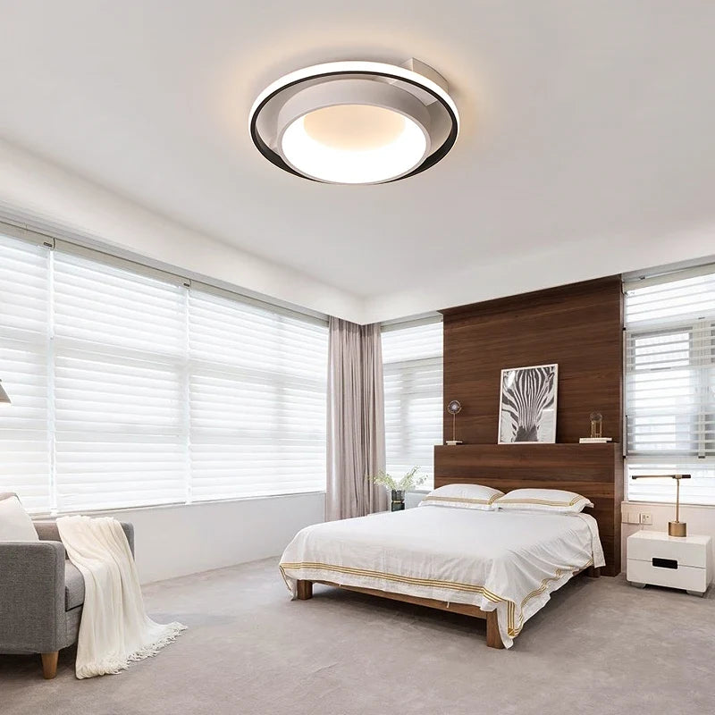 Plafonnier led moderne pour éclairage intérieur esthétique Léandre Contrepoint - Une Note Actuelle dans le Décor