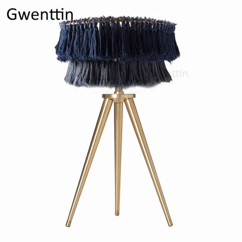 Lampadaire — Créatif en fil de soie avec trépied nordique décoratif