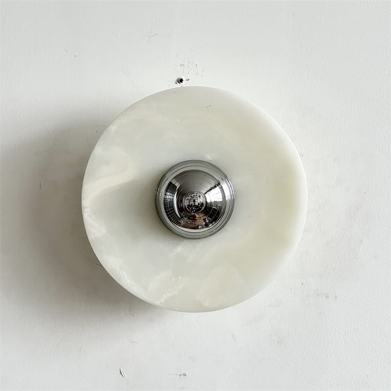 Arsole Applique Murale Ronde en Jade et Métal Moderne Minimaliste - Neutralighting