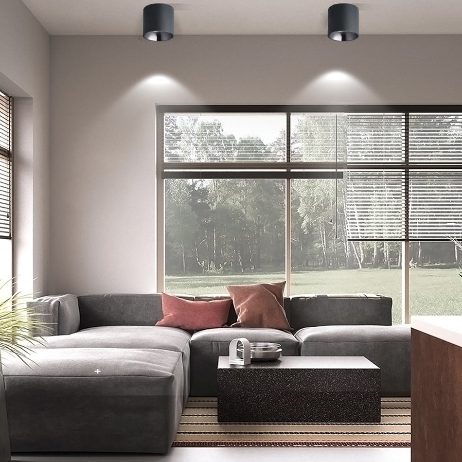 Spot LED moderne cylindrique en métal Chester Maëlle Cantate - Un Accent Géométrique Raffiné