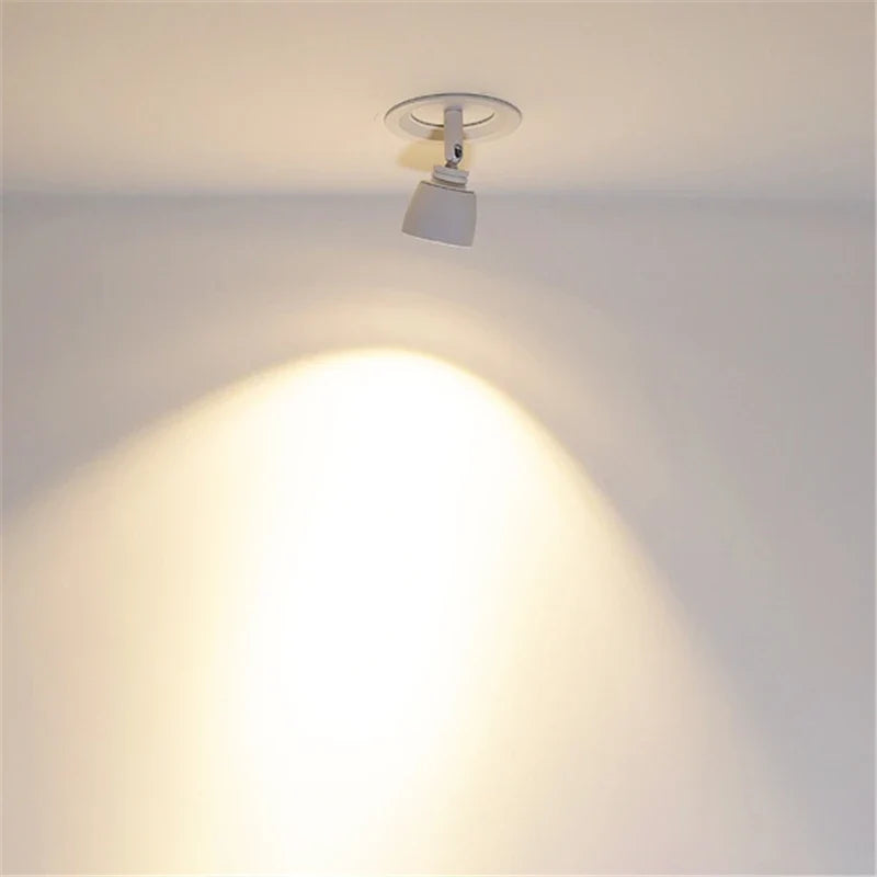Plafonnier led moderne à angle réglable pour cuisine Yvonne Onde - Esprit Contemporain & Décor Élégant